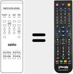 Replacement remote control for REMCON1247