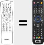 Replacement remote control for REMCON998