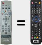 T&eacute;l&eacute;commande pour remplacer REMCON1391