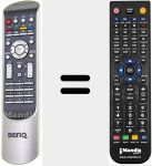 T&eacute;l&eacute;commande pour remplacer REMCON302