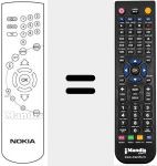 T&eacute;l&eacute;commande pour remplacer REMCON866