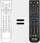 T&eacute;l&eacute;commande pour remplacer RC200