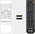 Télécommande pour remplacer REMCON535