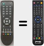 Replacement remote control for RC750