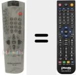 Télécommande pour remplacer RC 45 (759551059300)
