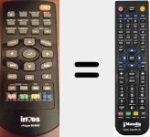 Télécommande pour remplacer Iplayer80MKV
