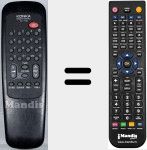 T&eacute;l&eacute;commande pour remplacer KK-Y80