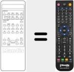 T&eacute;l&eacute;commande pour remplacer REMCON361