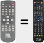 T&eacute;l&eacute;commande pour remplacer REMCON796