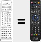 Télécommande pour remplacer REMCON362
