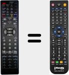 Replacement remote control for KLCD3230