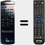 T&eacute;l&eacute;commande pour remplacer REMCON276