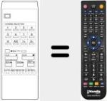 Replacement remote control for RC51