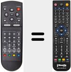 Replacement remote control for RC00111P