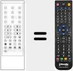T&eacute;l&eacute;commande pour remplacer RC1000