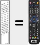 T&eacute;l&eacute;commande pour remplacer RC3002