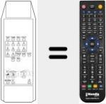 Replacement remote control for RC390