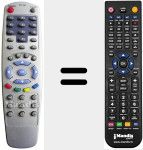 Télécommande pour remplacer RC 5R