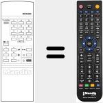 Replacement remote control for RC688