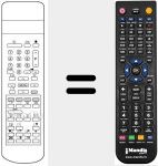 T&eacute;l&eacute;commande pour remplacer RC8077VE