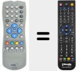 Télécommande pour remplacer REMCON594
