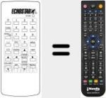 Télécommande pour remplacer REMCON584
