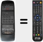 Télécommande pour remplacer RAK-ST106WH