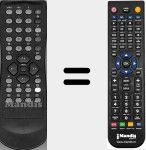 Replacement remote control for RC 112 (313922885381)