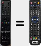 Replacement remote control for Heracles (S1902DTP)