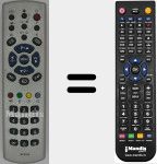 T&eacute;l&eacute;commande pour remplacer RC2183