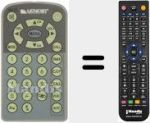 Replacement remote control for REMCON1220