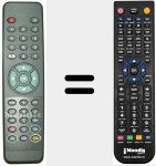 T&eacute;l&eacute;commande pour remplacer REMCON013