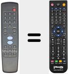 T&eacute;l&eacute;commande pour remplacer REMCON058