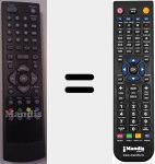 Télécommande pour remplacer DMB105HD