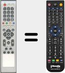 Télécommande pour remplacer HF8800HD