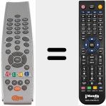 T&eacute;l&eacute;commande pour remplacer RC398