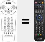 Replacement remote control for RC8224 00