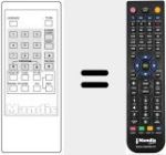 Télécommande pour remplacer REMCON093