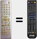 T&eacute;l&eacute;commande pour remplacer Vision-SLX