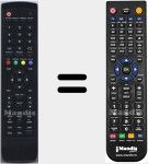 Télécommande pour remplacer D80002107