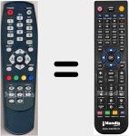 T&eacute;l&eacute;commande pour remplacer LRCS01U