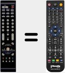 T&eacute;l&eacute;commande pour remplacer RC46ENX