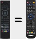 Replacement remote control for X81004807