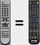 Télécommande pour remplacer X81000307