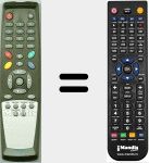 Replacement remote control for 0306