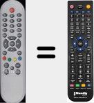 T&eacute;l&eacute;commande pour remplacer 1523103/00