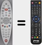 Replacement remote control for 2275502