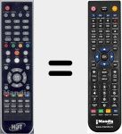 Replacement remote control for RCU AH3100