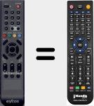 Replacement remote control for S3012-CI