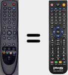 Replacement remote control for SUN002